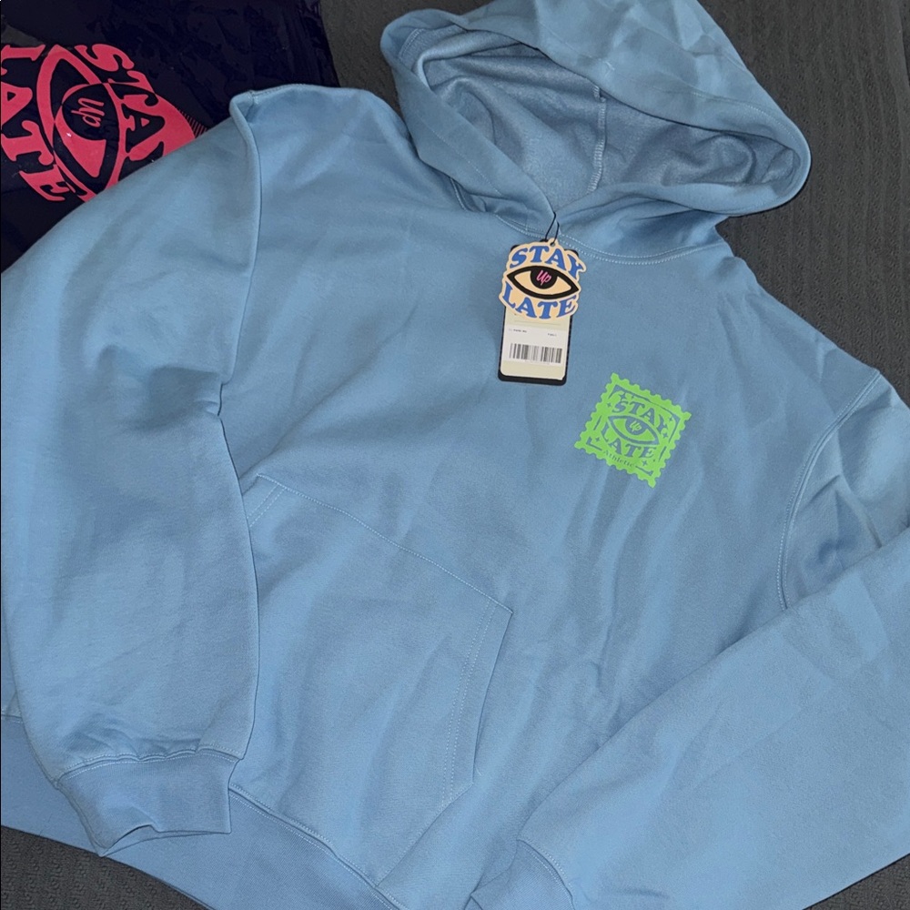Stay Up Late Graphic Sweatshirt NWT